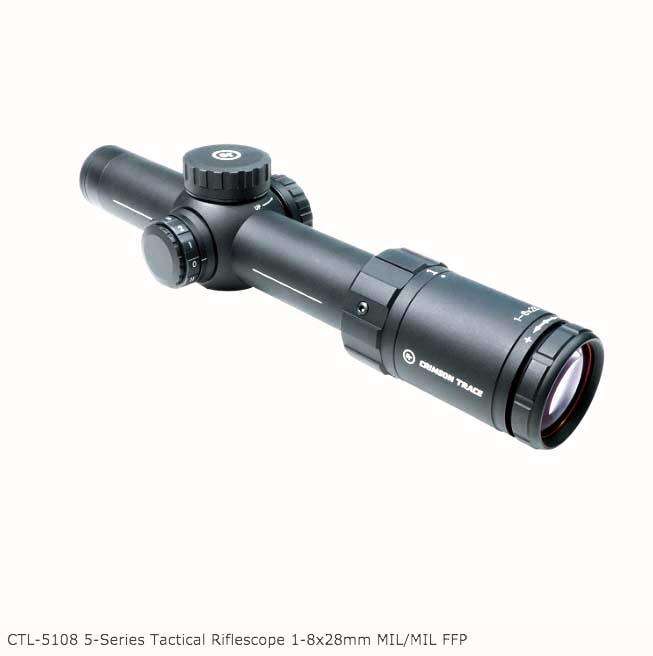 Scopes Crimson Trace Corporation 3.50" CRIM CTL5108    SER5 1-8X28 SR1-MIL ILLRET • Model: 3.50"